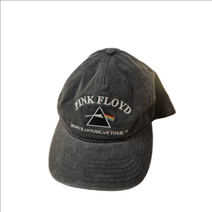 Men's Pink Floyd Gray One Size Baseball Cap with Green Underbrim